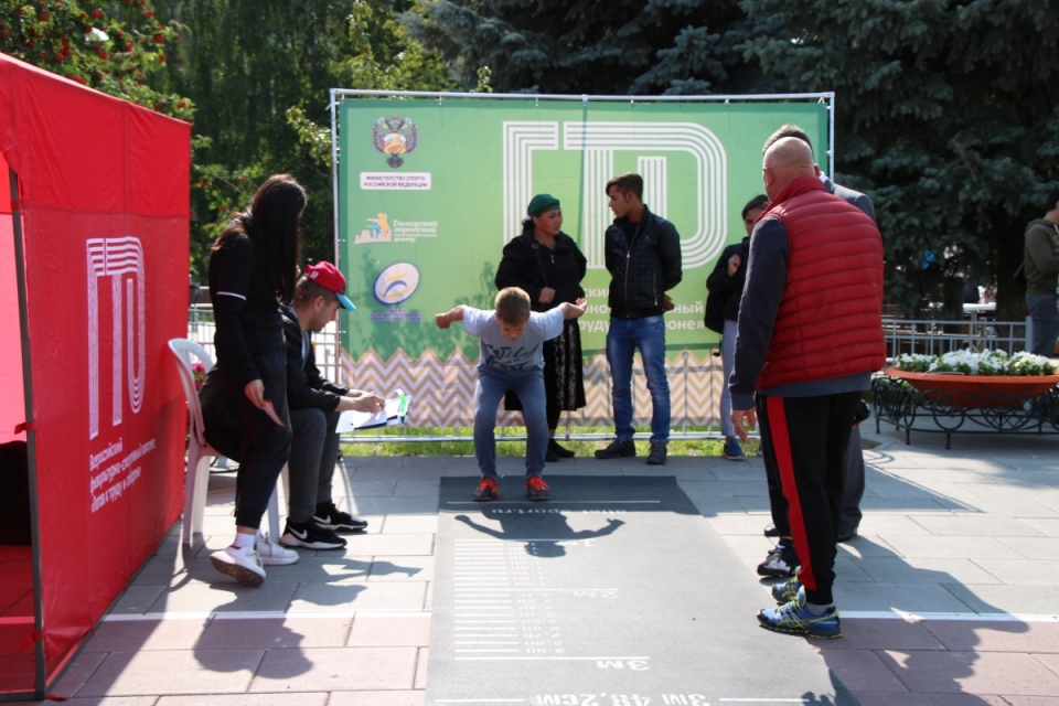 Встречаем осень на спортивных площадках ГТО